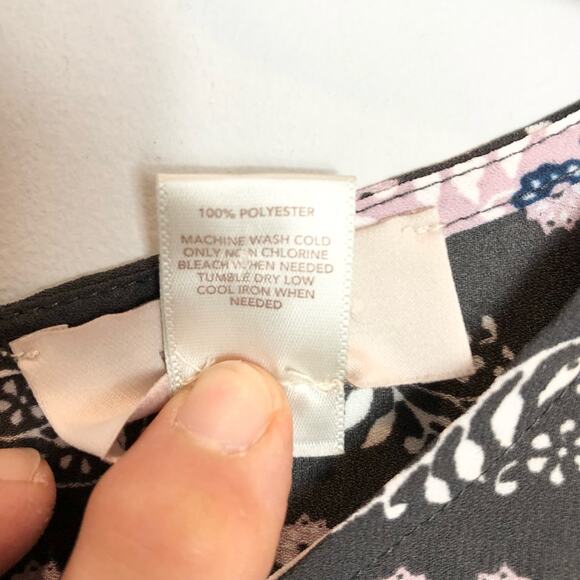 Loft Outlet Grey Printed Tank - Picture 3 of 4